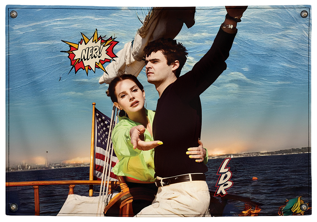 NFR - Lana Del Rey Flag