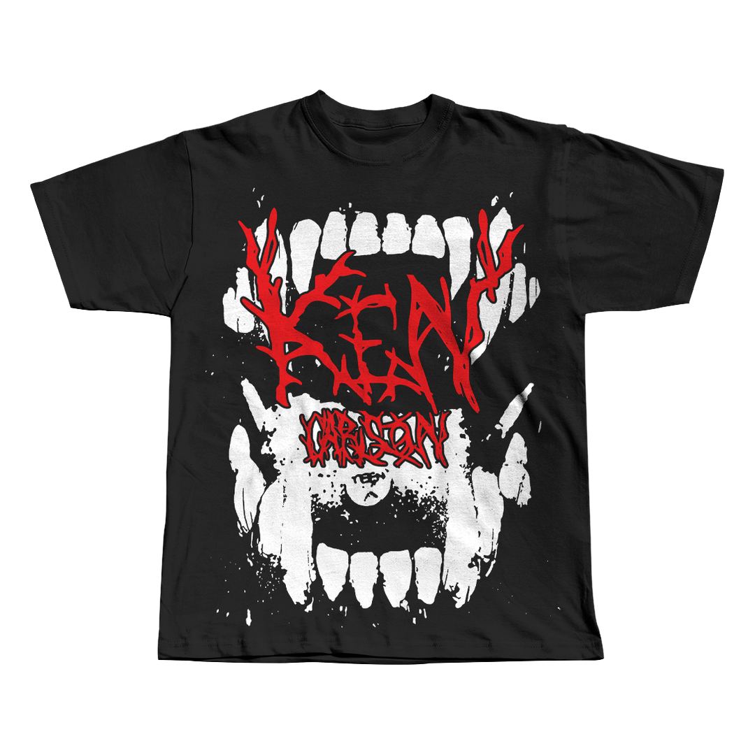 Ken Carson black oversized streetwear tee by Pink Matter