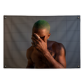 Blonde Frank Ocean tapestry wall flag by Pink Matter