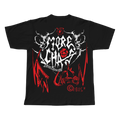 More Chaos Ken Carson black oversized streetwear tee back view by Pink Matter