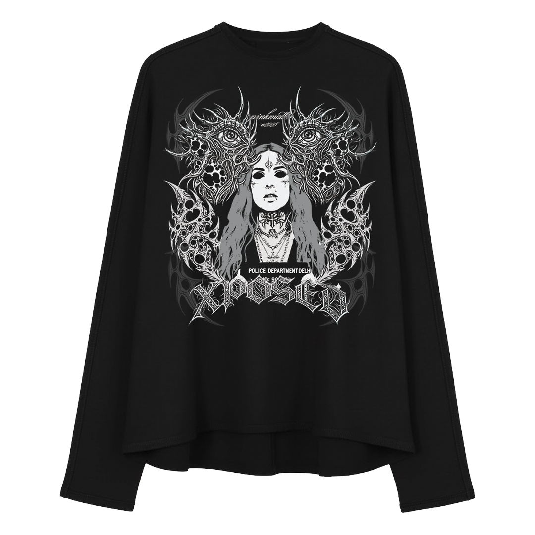 Xposed full sleeve streetwear tee by Pink Matter