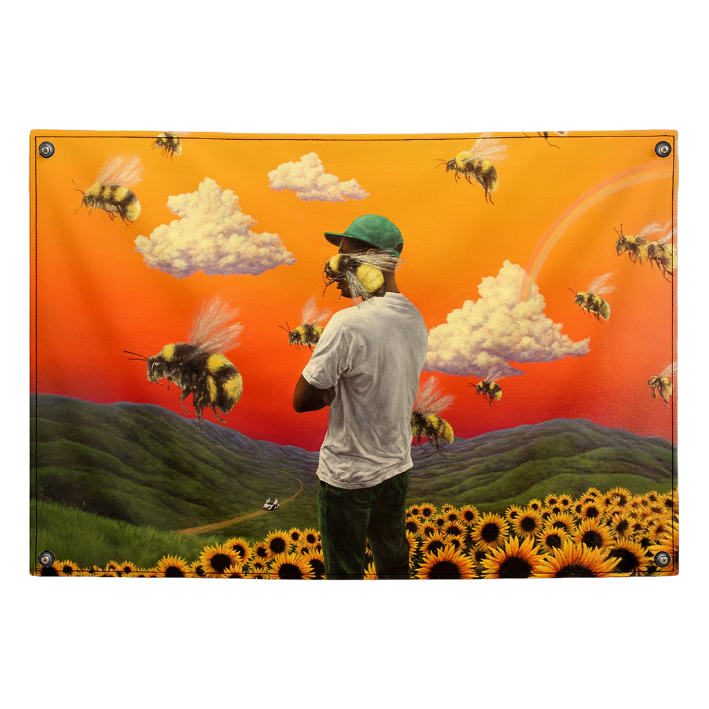 Flower Boy Tyler The Creator tapestry wall flag by Pink Matter