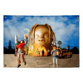 Astroworld Travis Scott tapestry wall flag by Pink Matter
