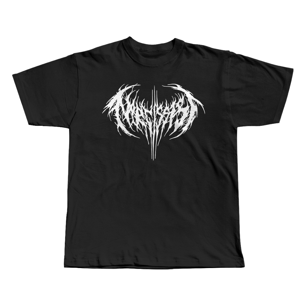 Narcissist V3 Playboi Carti black oversized streetwear tee front view by Pink Matter