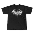 Narcissist V3 Playboi Carti black oversized streetwear tee front view by Pink Matter