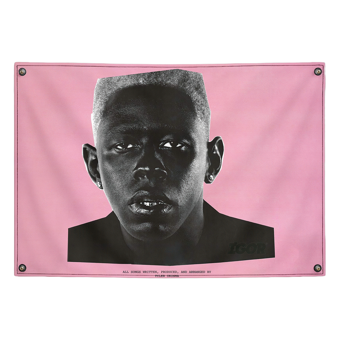 IGOR Tyler The Creator tapestry wall flag by Pink Matter