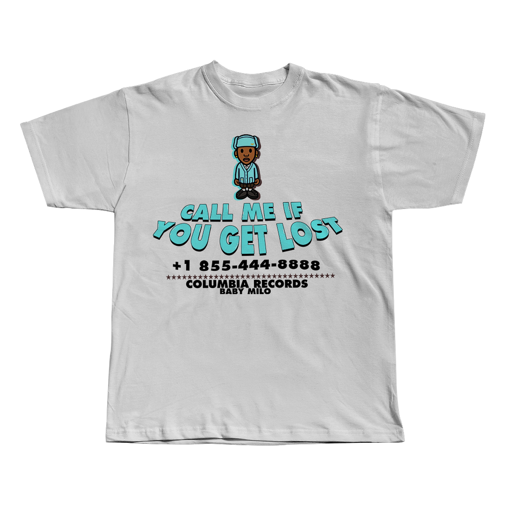 CMIYGL Tyler The Creator black oversized streetwear tee front view by Pink Matter