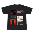Don Toliver black oversized streetwear tee back view by Pink Matter