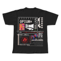 Opium oversized streetwear tee back view by Pink Matter