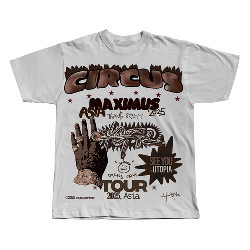 Circus Maximus Travis Scott Oversized T-Shirt | Pink Matter