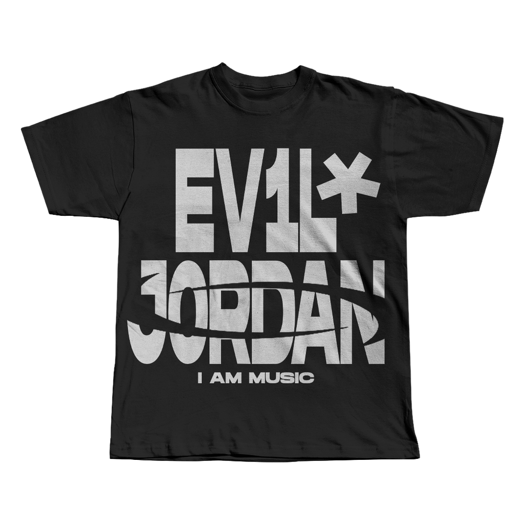 EVIL JORDAN TEE Black