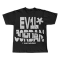 EVIL JORDAN TEE Black