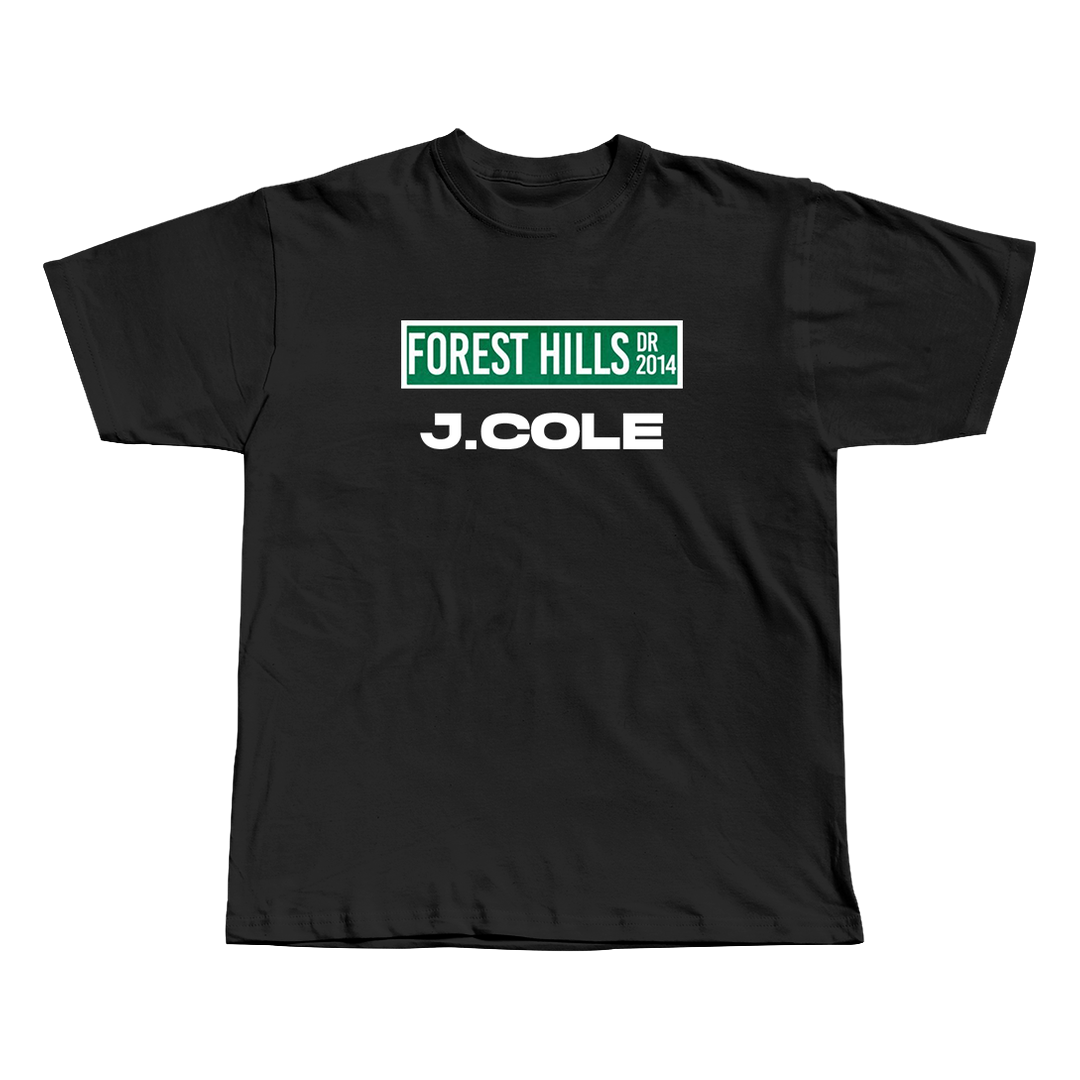 J COLE TEE front