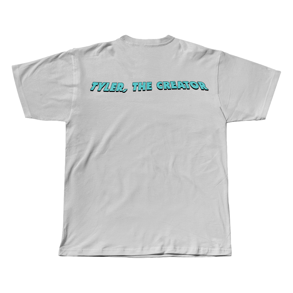 CMIYGL Tyler The Creator black oversized streetwear tee back view by Pink Matter