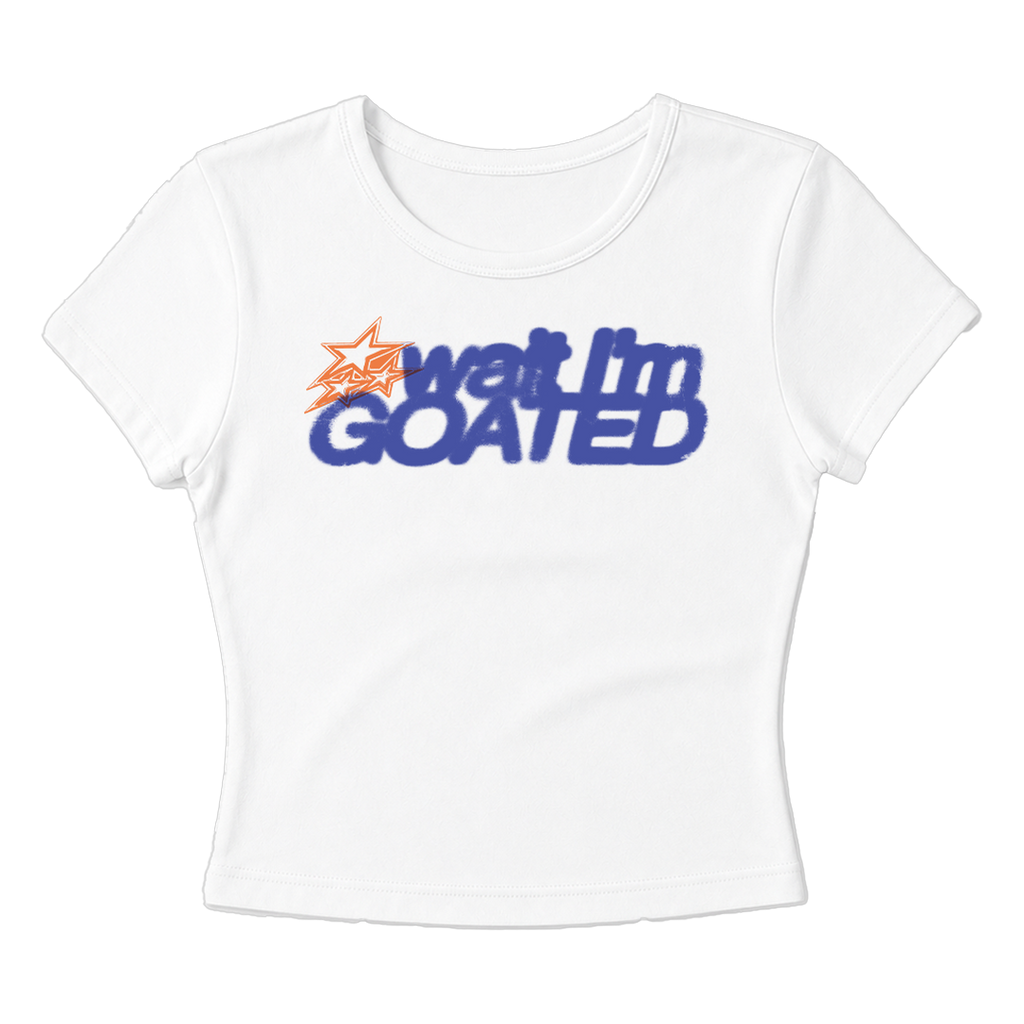 Wait I'm Goated Baby Tee