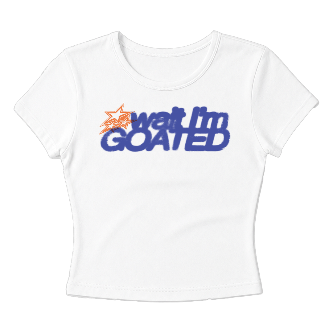 Wait I'm Goated Baby Tee