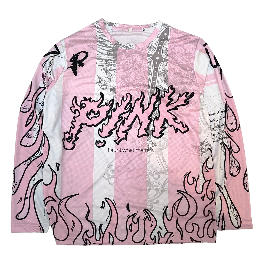 Pink Flame Jersey
