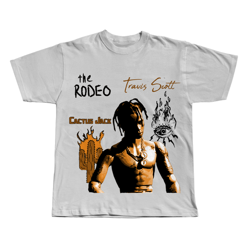 Rodeo Travis Scott Oversized T-Shirt | Pink Matter
