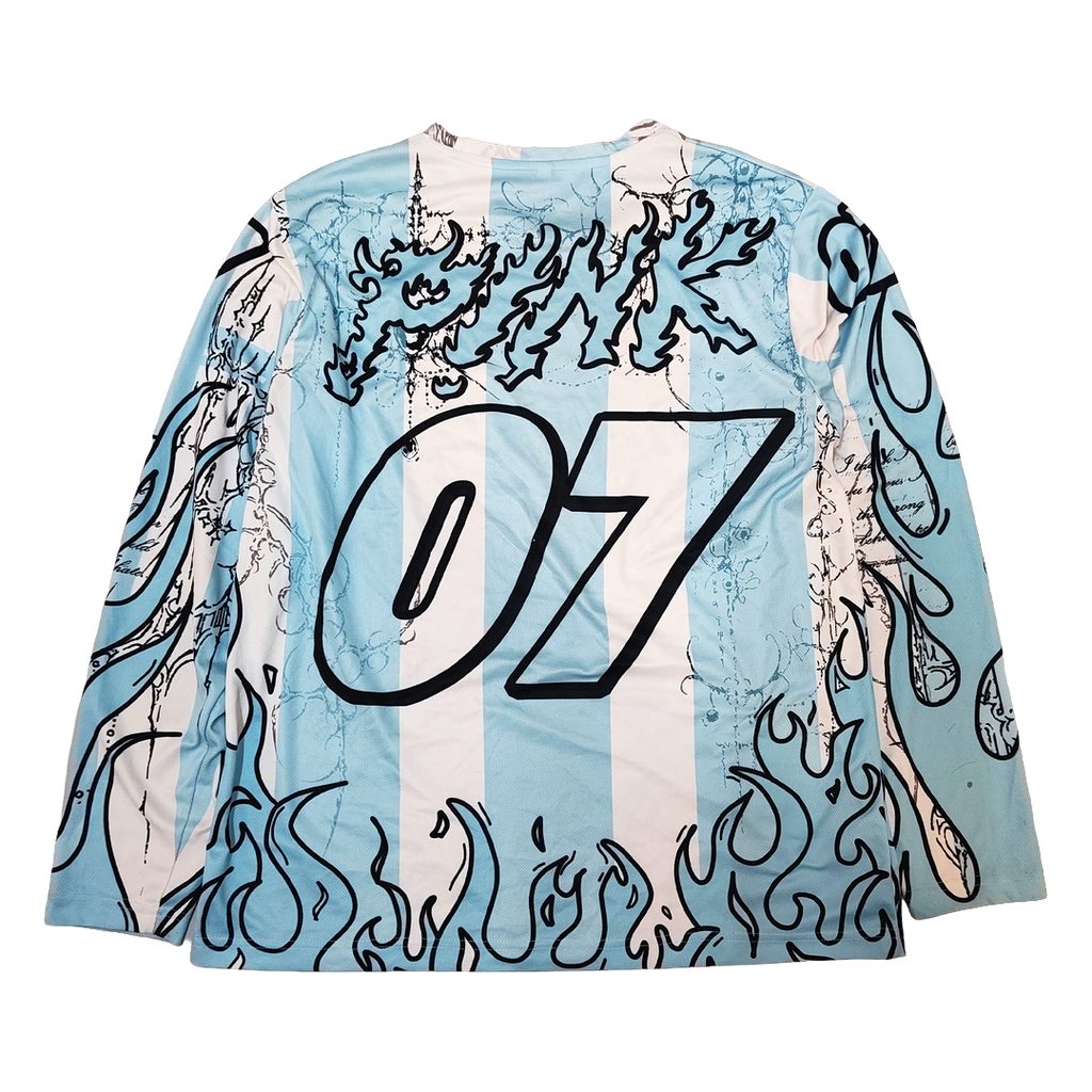 Aqua Flame Jersey