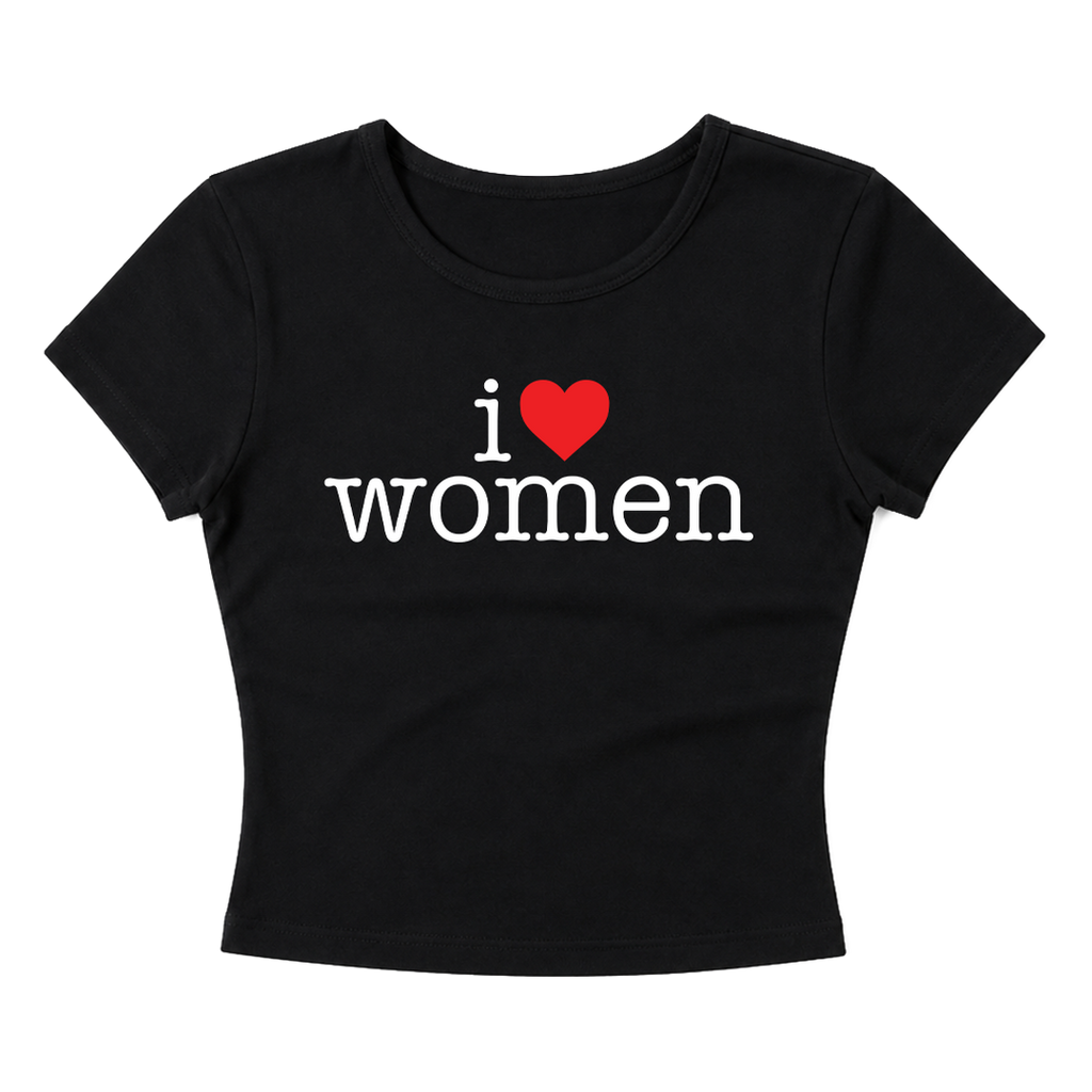 I Love Women Baby Tee