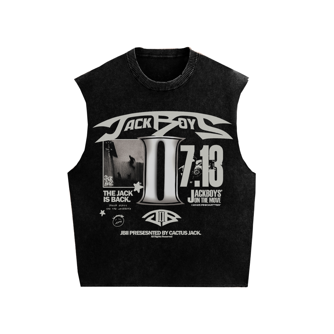 Jackboys Vest - Pink Matter