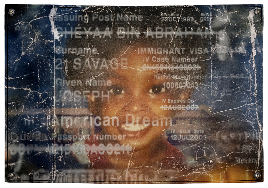 American Dream Flag - Pink Matter