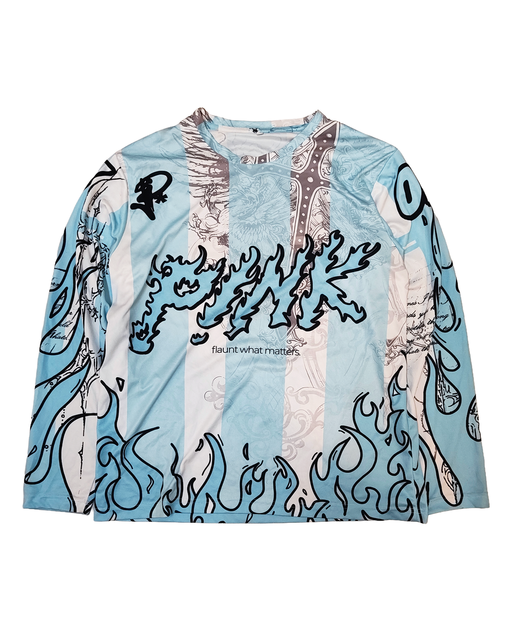 Aqua Flame Jersey