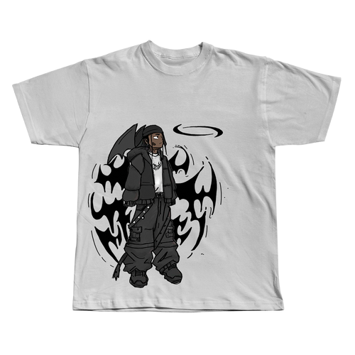 Playboi Carti Cartoon Oversized T-Shirt | Pink Matter