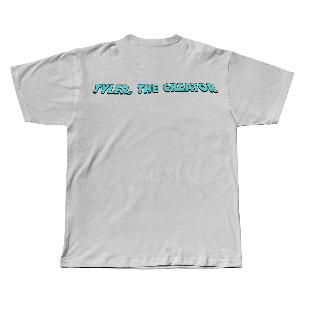 CMIYGL Tyler The Creator black oversized streetwear tee back view by Pink Matter