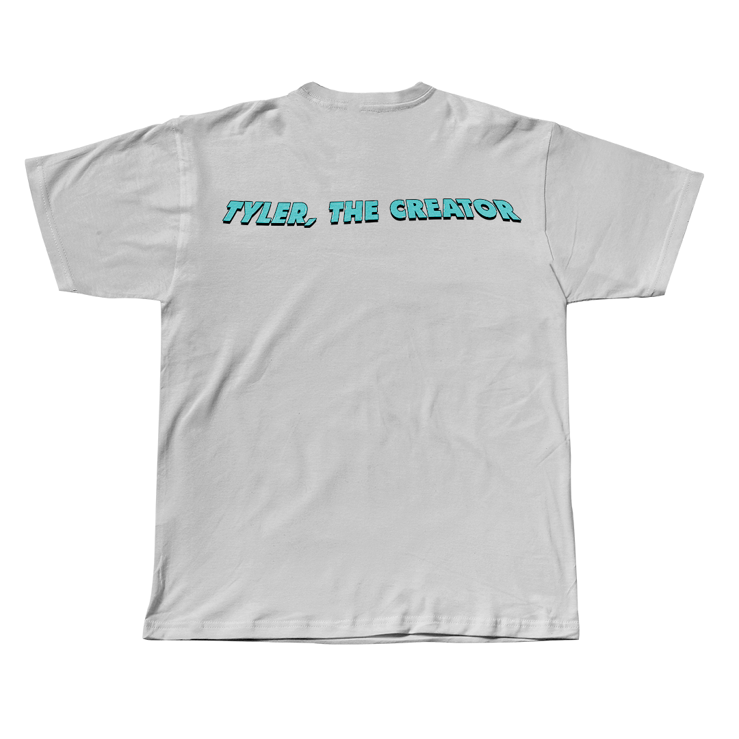 CMIYGL Tyler The Creator black oversized streetwear tee back view by Pink Matter