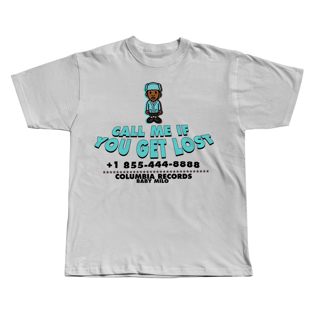 CMIYGL Tyler The Creator black oversized streetwear tee front view by Pink Matter
