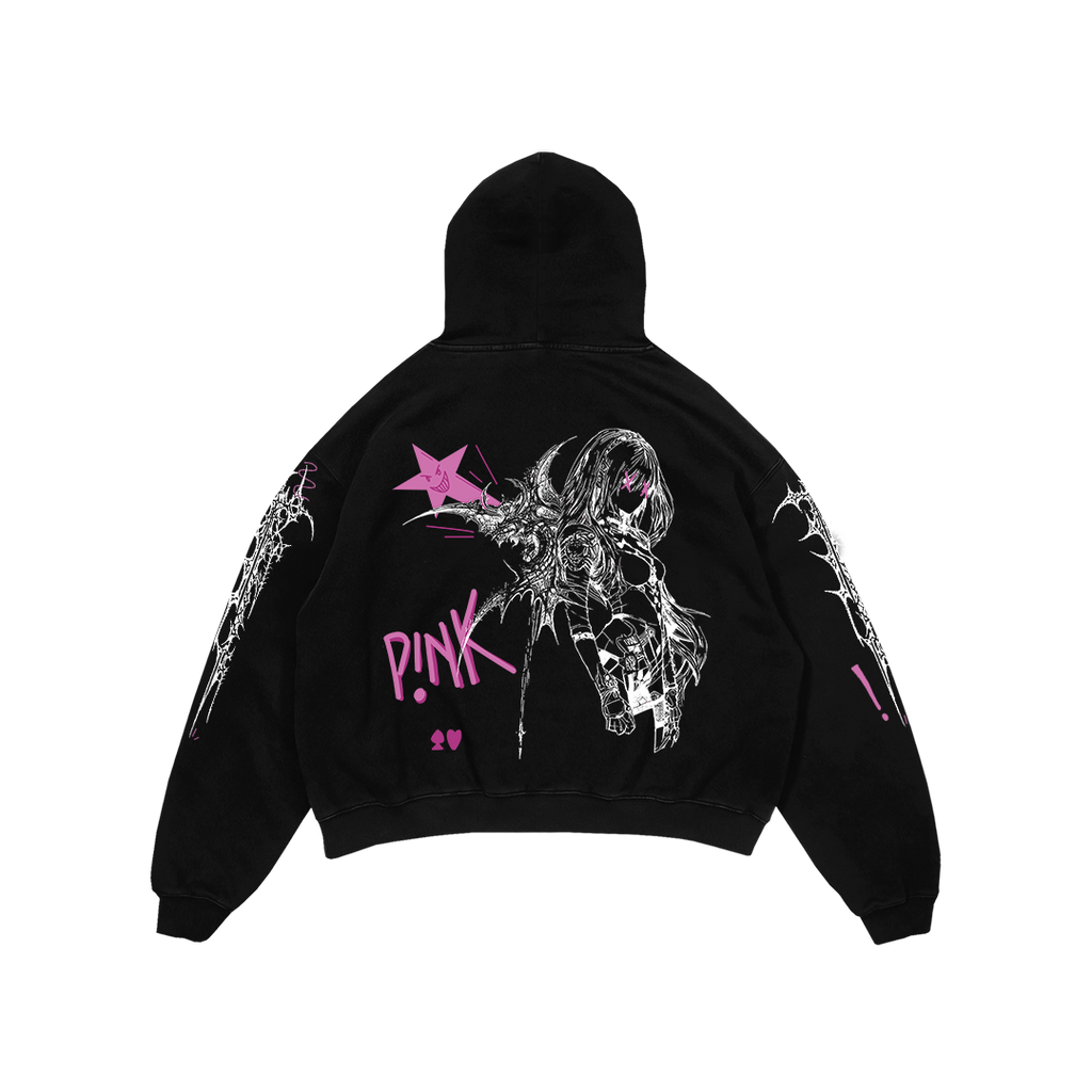 CYBERSIGILISM HOODIE - Pink Matter
