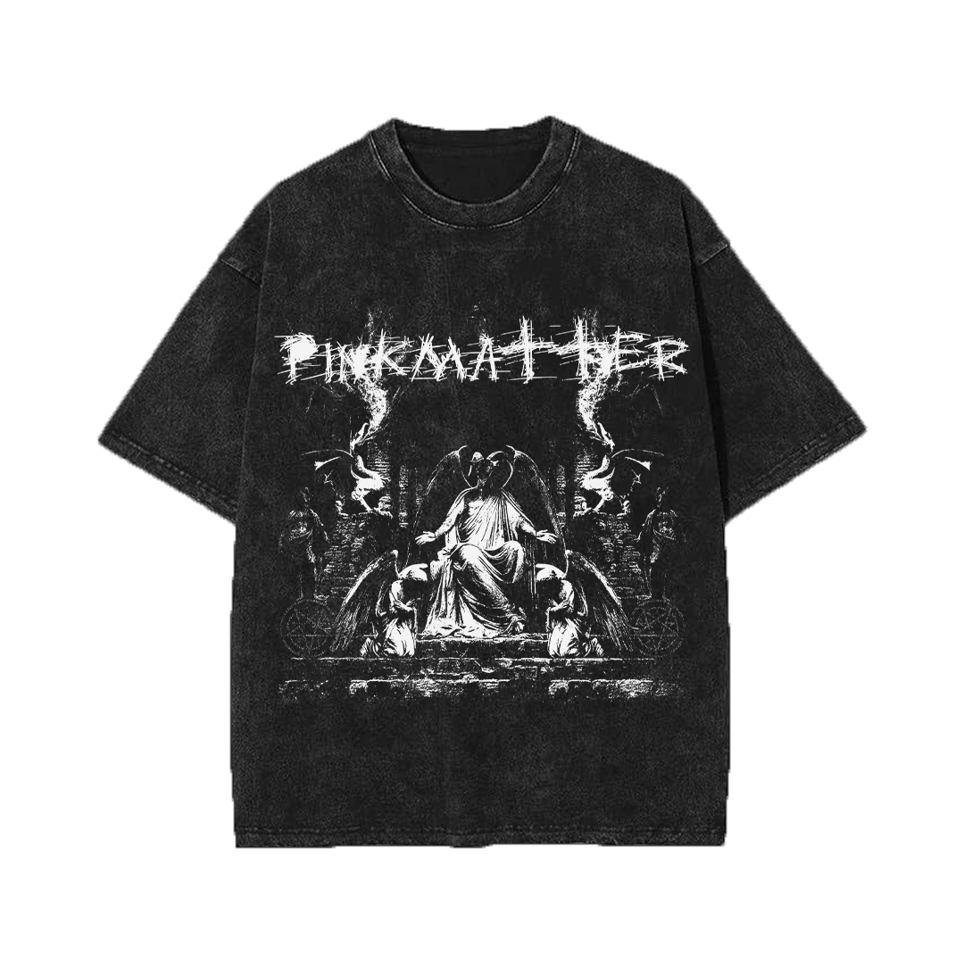 Fallen Archangel Acid Washed Tee