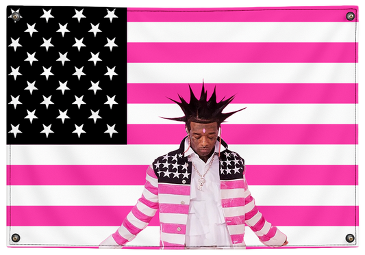 Pink Tape flag