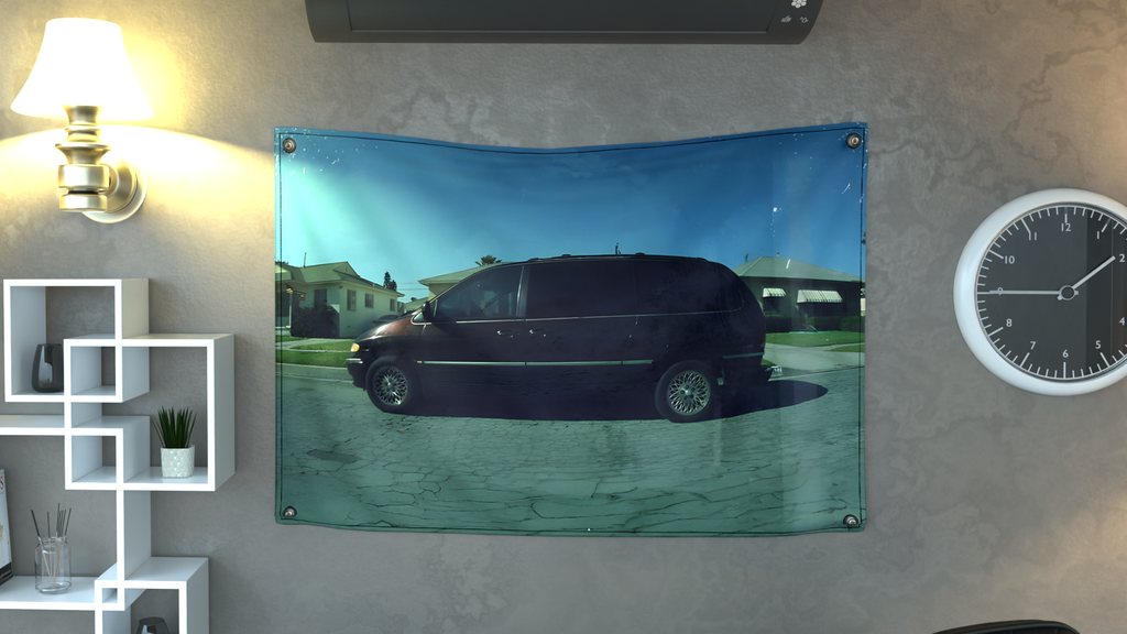 good kid, m.A.A.d city Flag - Pink Matter