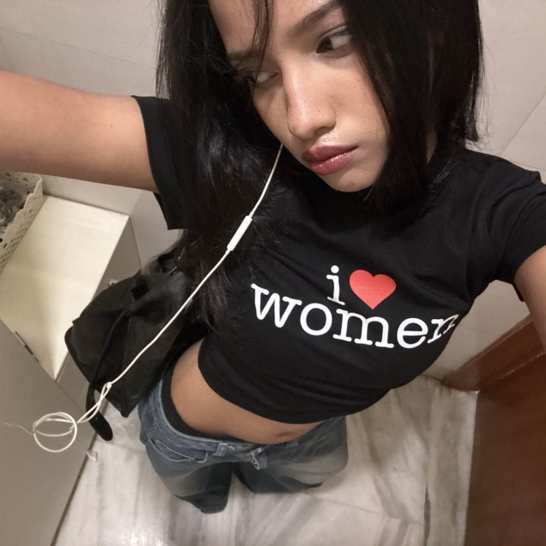 I Love Women Baby Tee