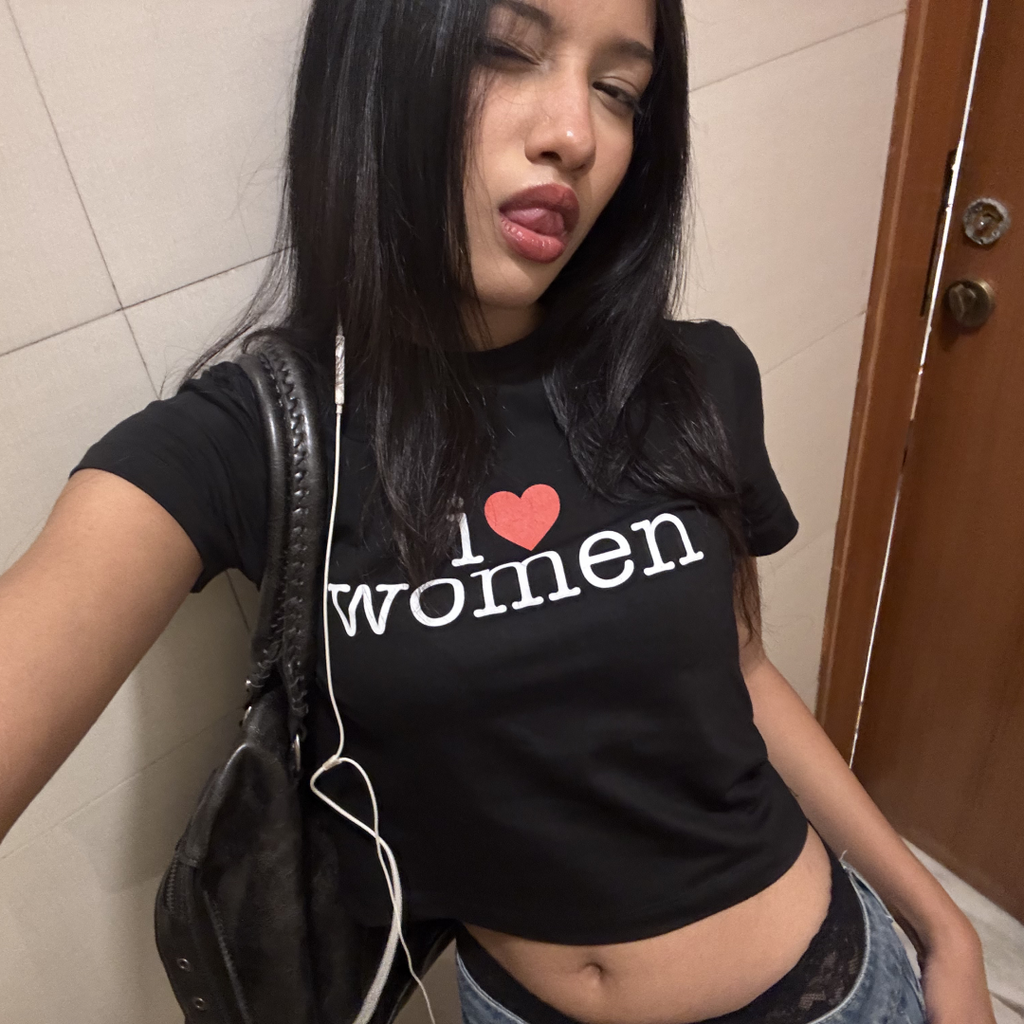 I Love Women Baby Tee