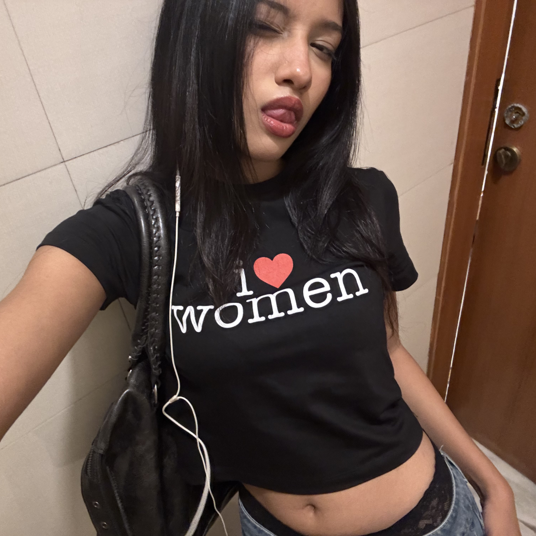 I Love Women Baby Tee