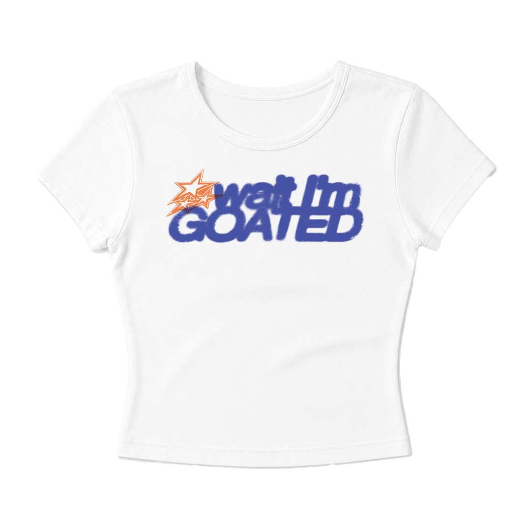 Wait I'm Goated Baby Tee