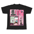 IGOR Tyler The Creator black oversized streetwear tee back view by Pink Matter