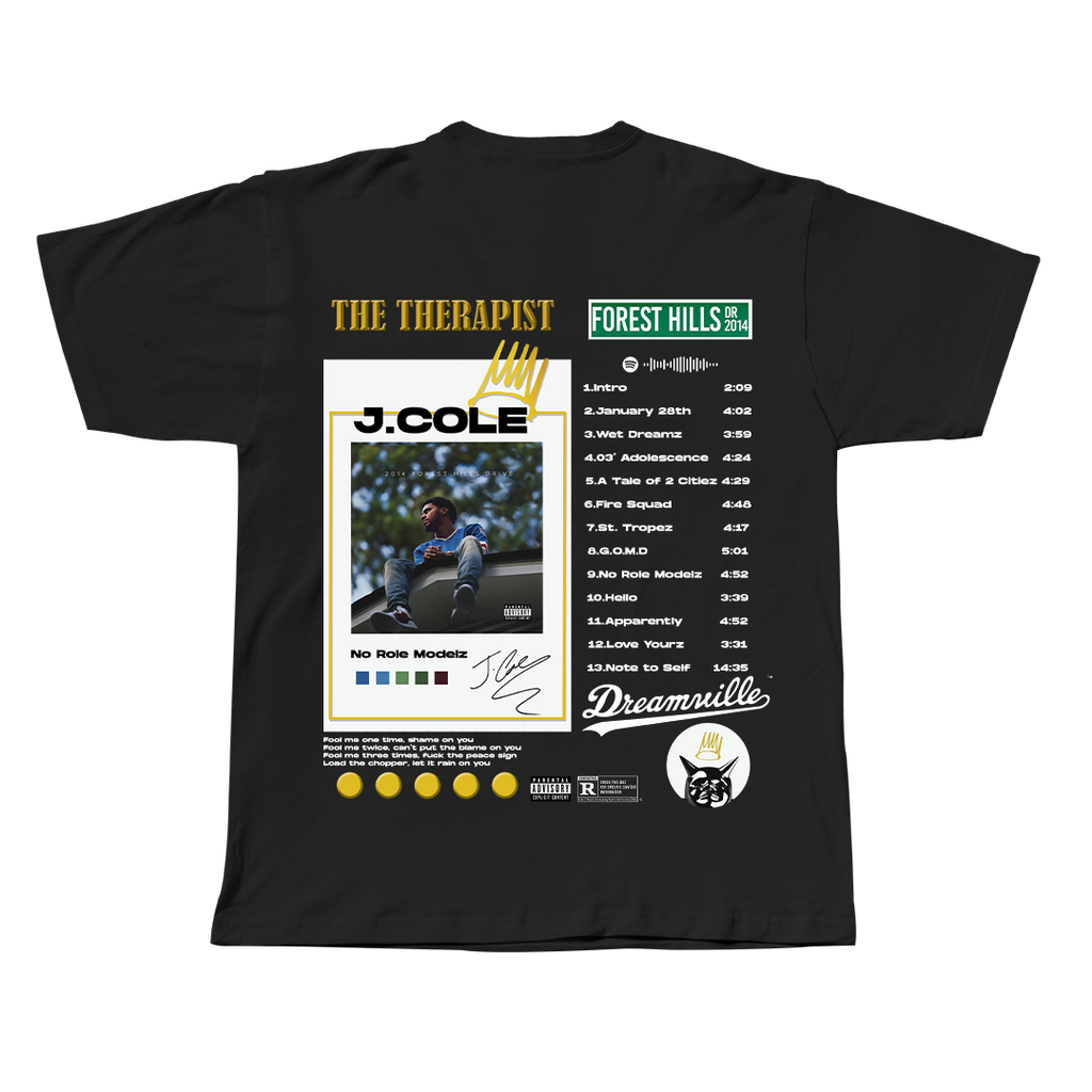 J COLE TEE back