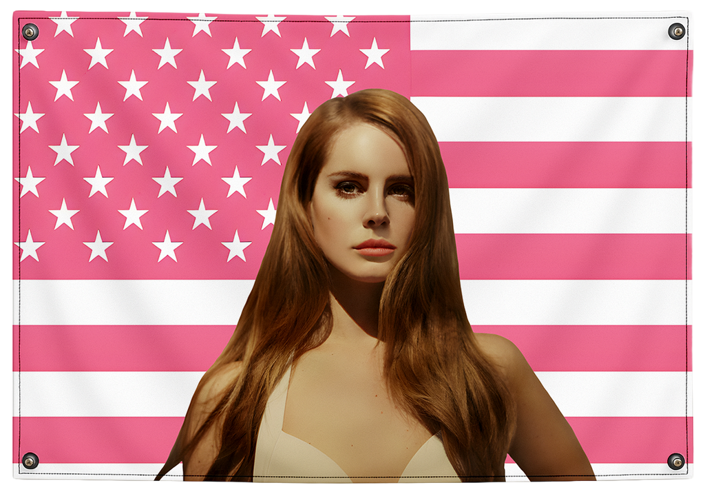 Lana Del Rey American Flag