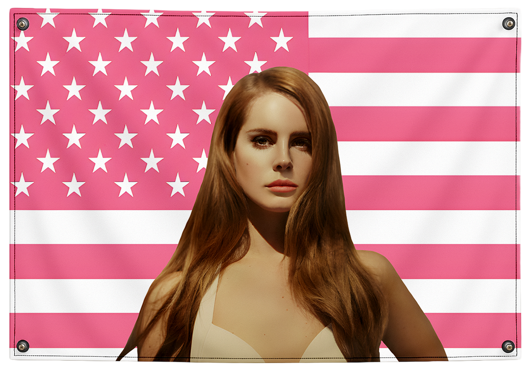 Lana Del Rey American Flag