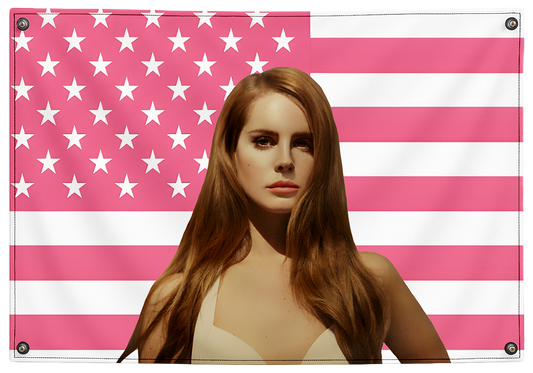 Lana Del Rey American Flag