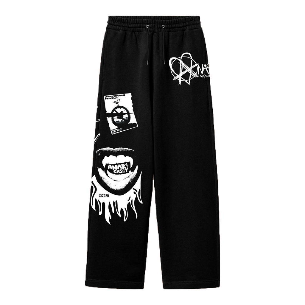 ANARCHIST BAGGY PANTS - Pink Matter