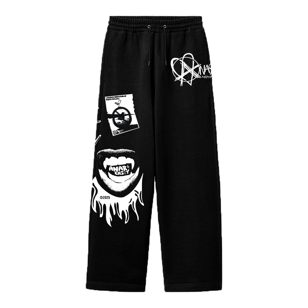 ANARCHIST BAGGY PANTS - Pink Matter