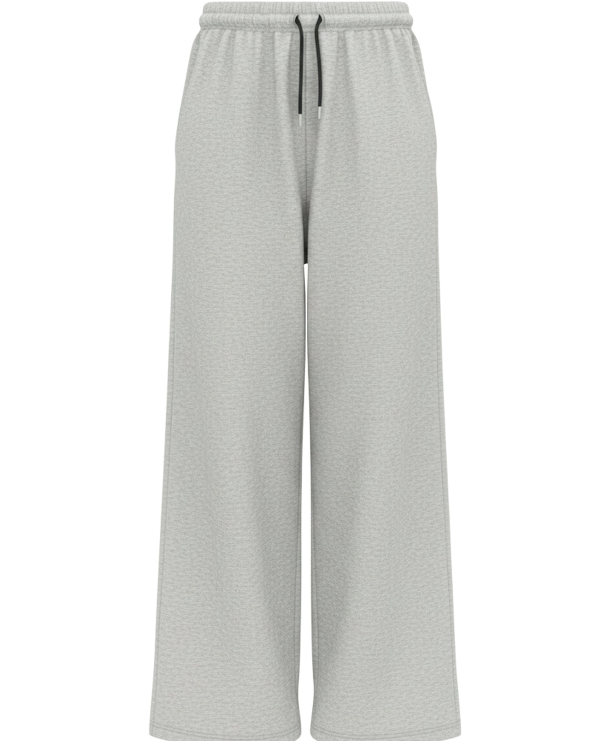 Grey Baggy Fit Sweatpants Front Design