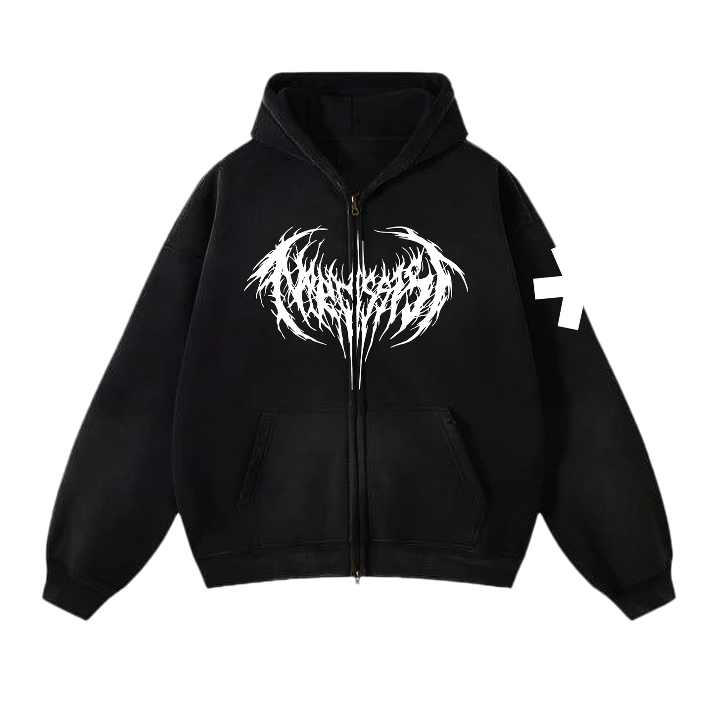 NARCISSIST ZIP-UP HOODIE