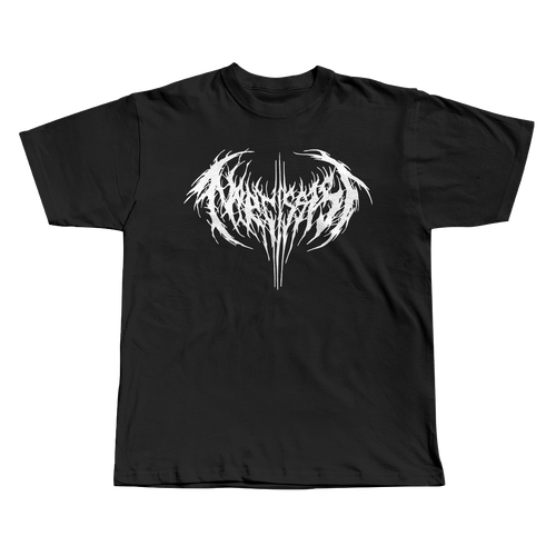 Narcissist V3 Playboi Carti black oversized streetwear tee front view by Pink Matter