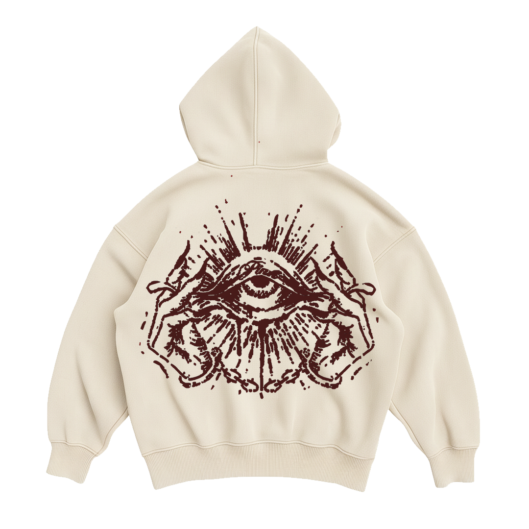 OCULUS HOODIE - Pink Matter